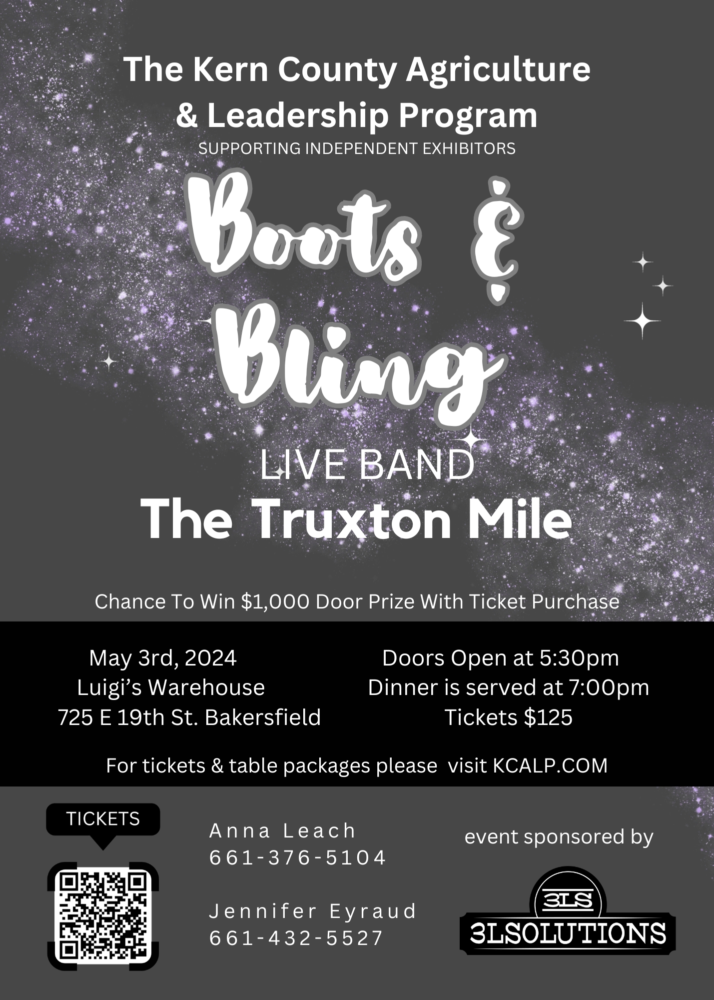 Boots & Bling Fundraiser Kern County Agriculture & Leadership Program